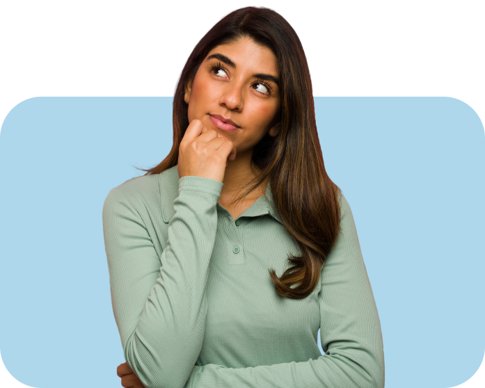 Lady Thinking